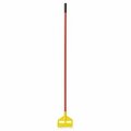 Rubbermaid Invader Side Gate Wet Mop Handle Red/Yellow Plastic Head 60 in. FGH14600RD00-EA